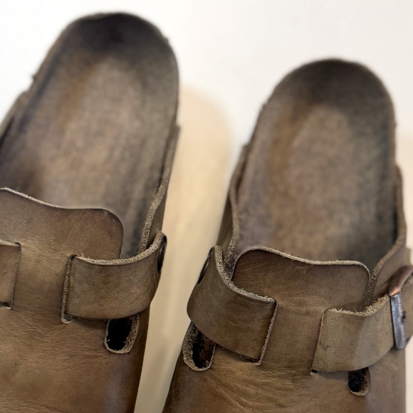Birkenstock Unisex-Adult Boston-Oiled Leather Clog - Picture 13 of 16